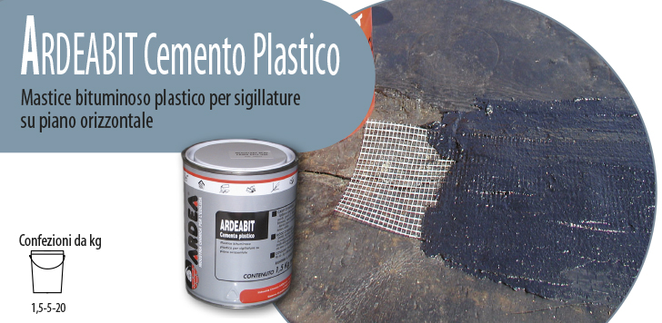 Protettivi e derivati bituminosi - ARDEABIT Cemento Plastico