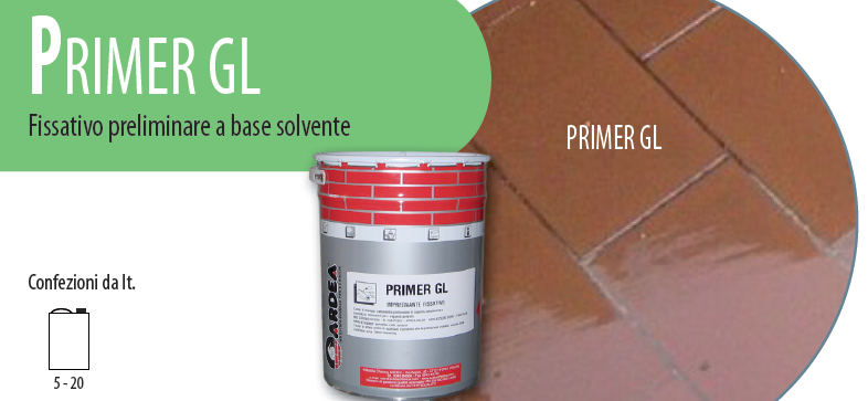 Primer ancoranti per membrane liquide e vernici acriliche - PRIMER GL